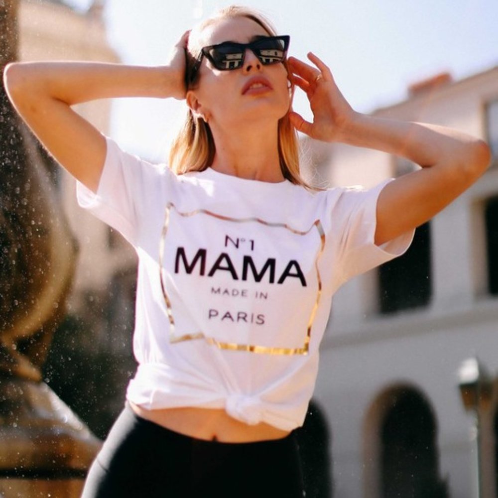 No.1 Mama Made In Paris T-Shirt